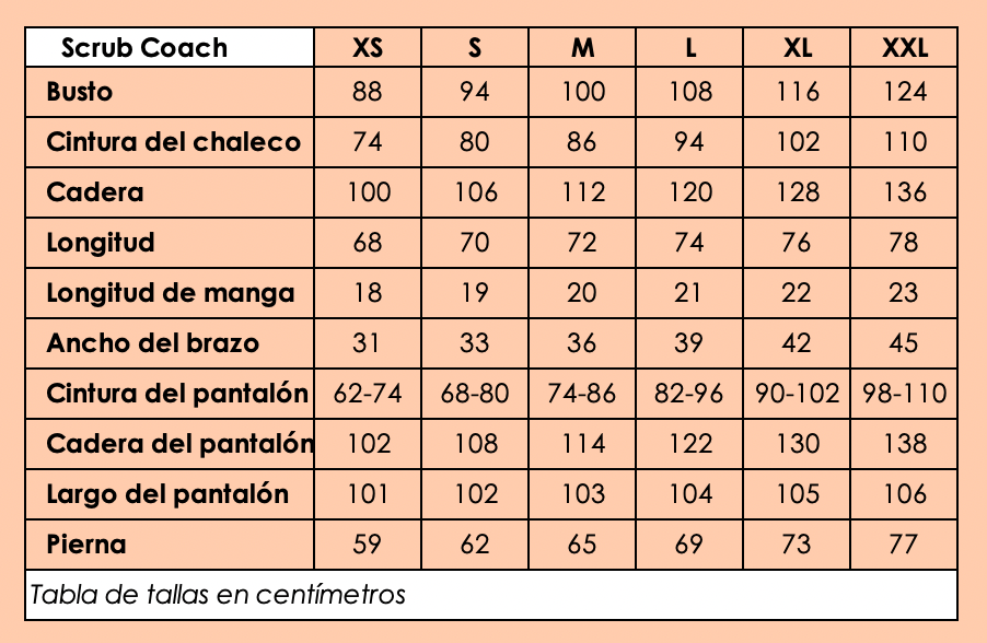 Scrub Coach Azul Royal
