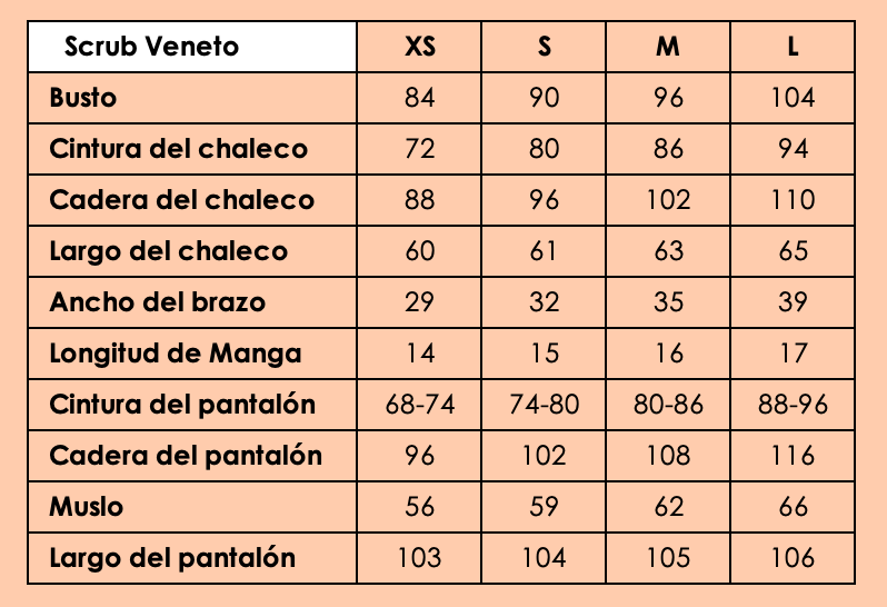 Scrub Veneto Azul Marino