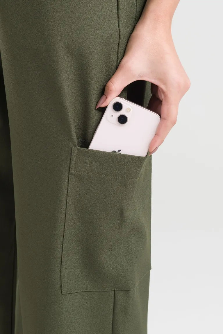 Enterizo Fancy Verde Militar