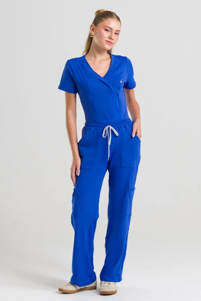 Scrub Coach Azul Royal