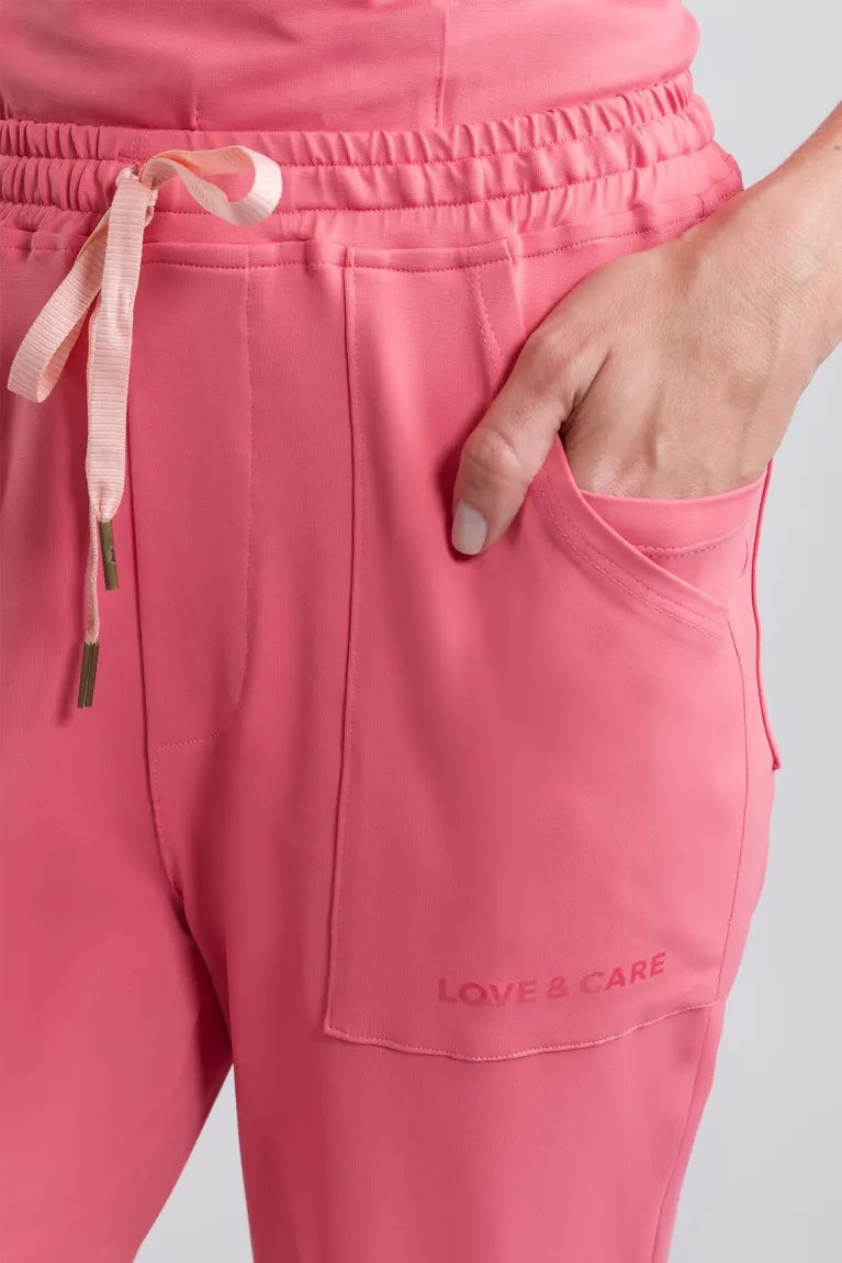 Scrub Coach Pink