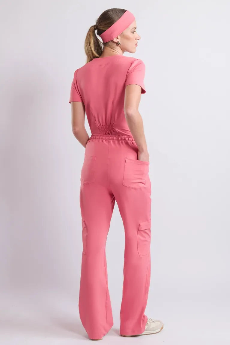 Scrub Coach Pink