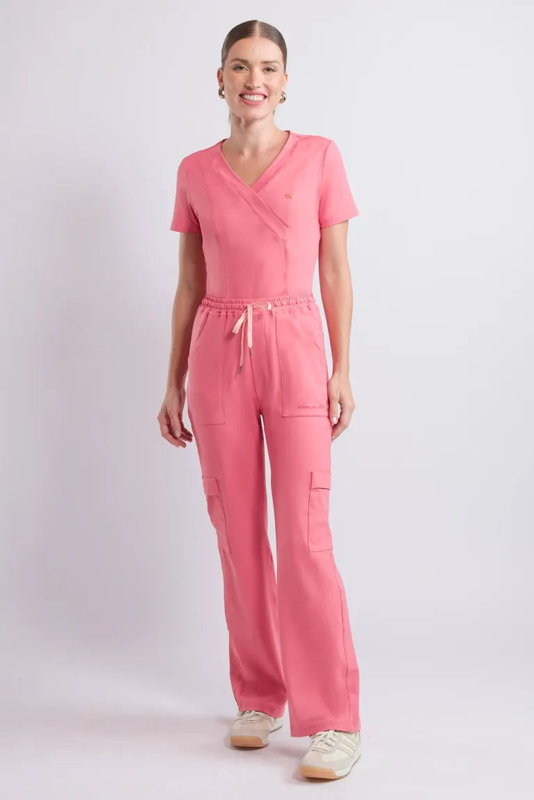 Scrub Coach Pink