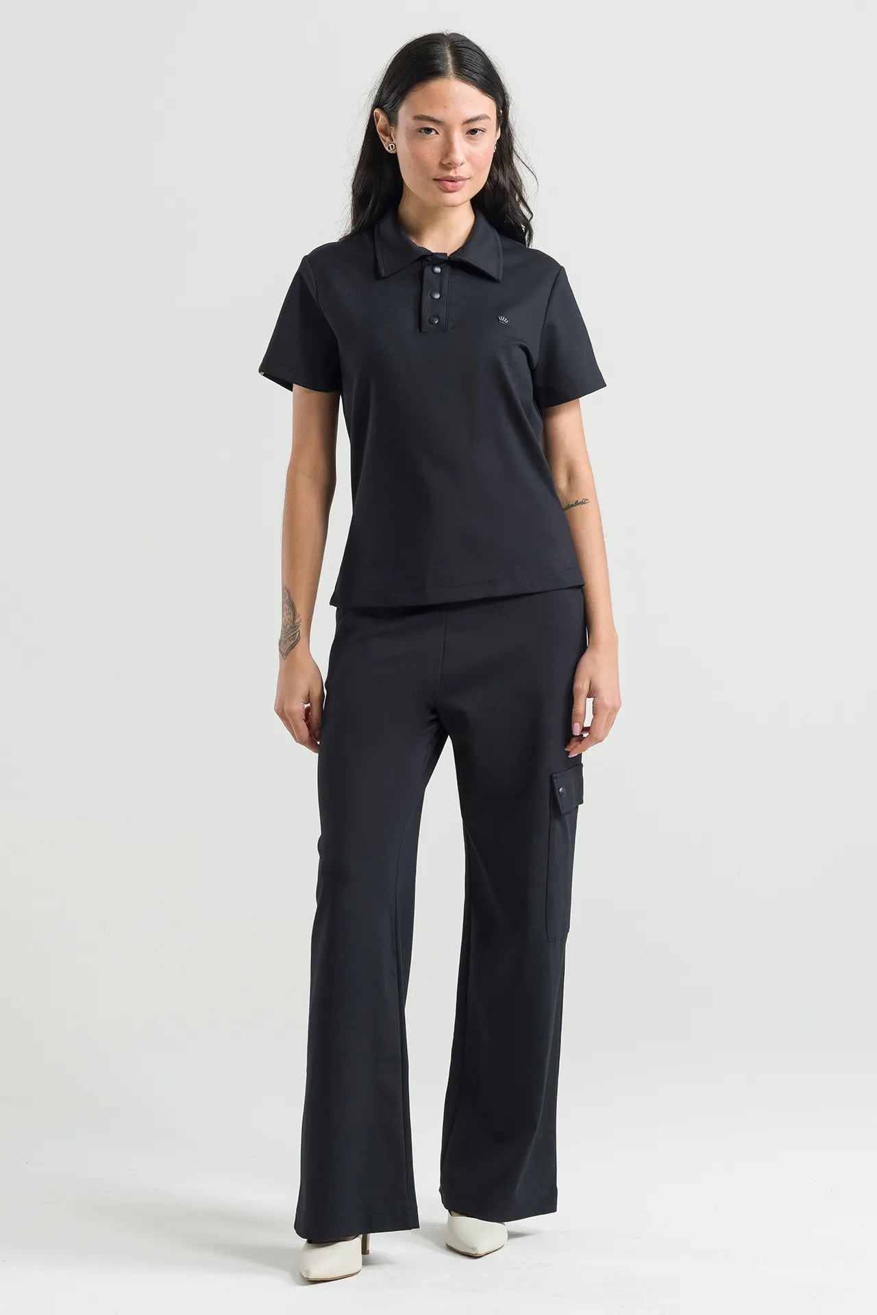 Scrub Polo Negro