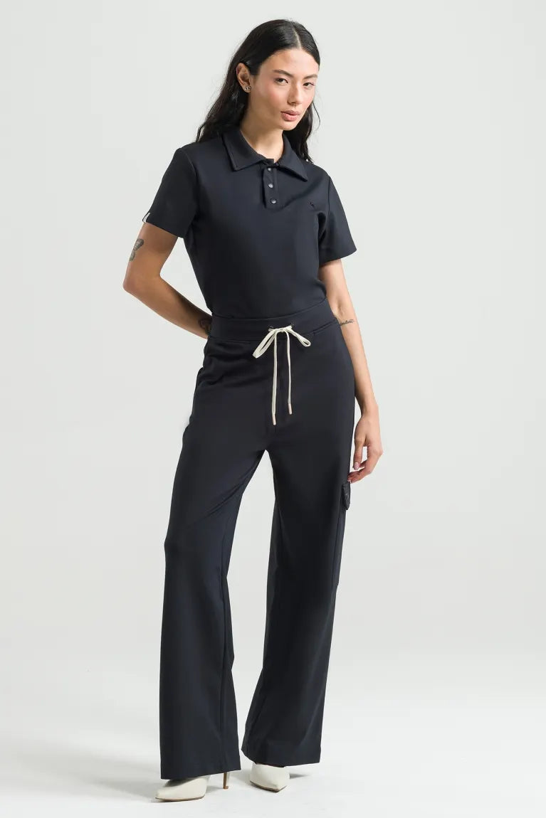 Scrub Polo Negro