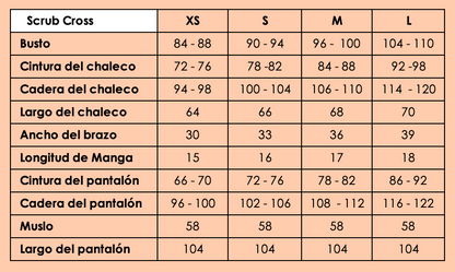 Scrub Cross Verde Botánico