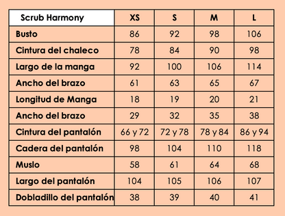 Scrub Harmony Marrón