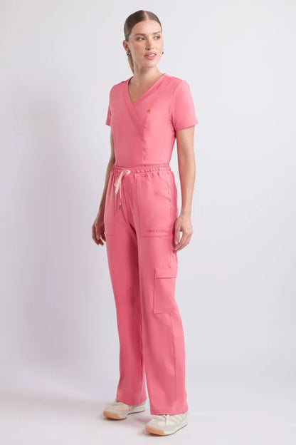 Scrub Coach Pink