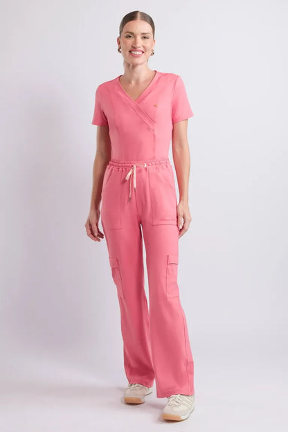 Scrub Coach Pink