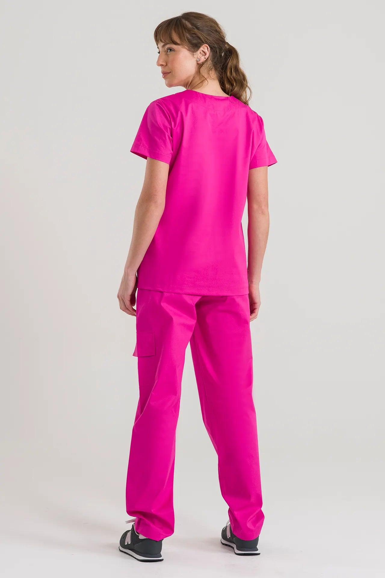 Scrub New Basic Hot Pink