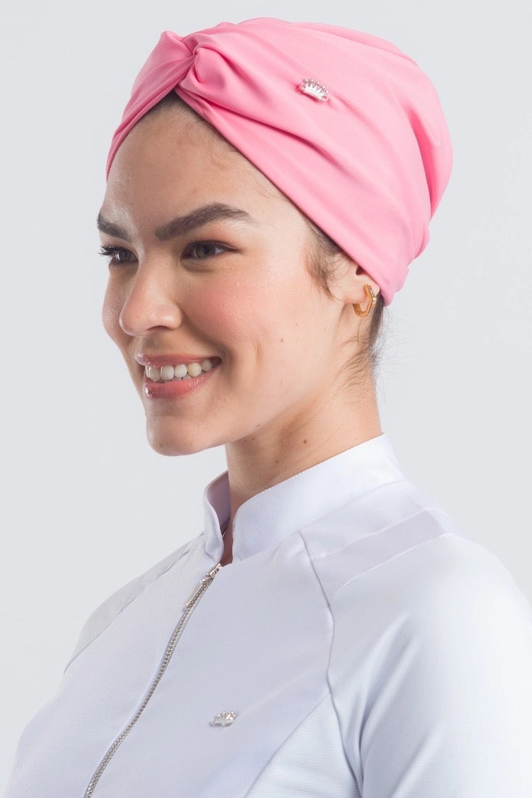 Turbante 2 en 1 Rosa